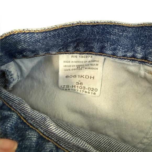 Wranglers Men’s Blue Denim Shorts. Size 36 #1735 - Picture 3 of 3